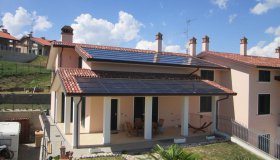 Fotovoltaico su villa