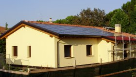 Fotovoltaico su villa